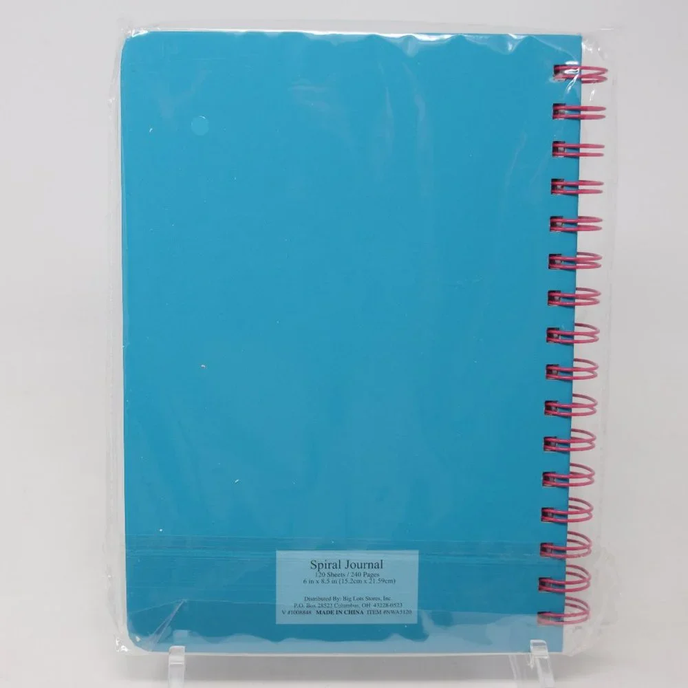 Dream Big Spiral Journal Hardcover Lined Pages Diary Back to School Notes Doodle